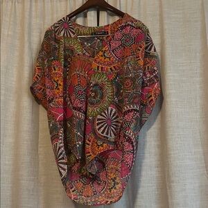 Lucy Love Multicolor Boho Blouse